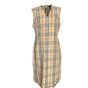 BURBERRY PLAID  Sleeveless Dress